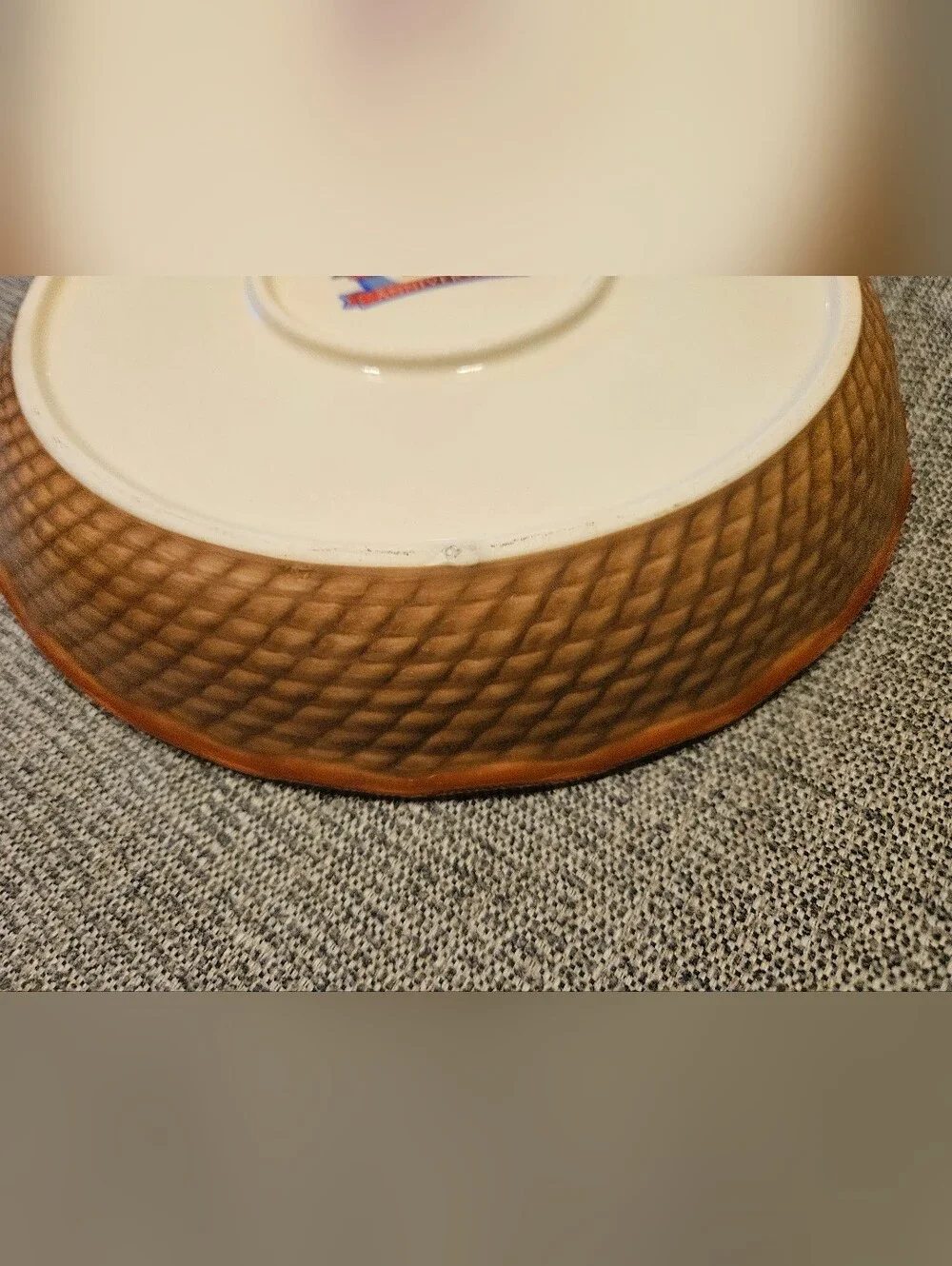 Apple Pie Baking Dish Plate 10